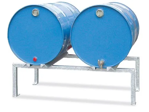Vatenbok Staal 1230x650x350mm Voor 2x200l Vatensteun Hoekprofiel