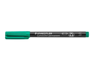 Viltstift Staedtler OHP Lumocolor 313 Groen Super fijn 0.4mm - 3