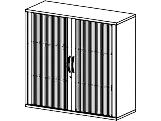 jaloeziedeurkast,HxBxD 1150x1200x430mm,decor romp beuken - 12