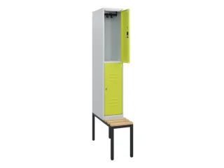 Dubbeldekse dekenkist,HxBxD 1950x300x815mm,1x2vak.,vak B 300mm - 2