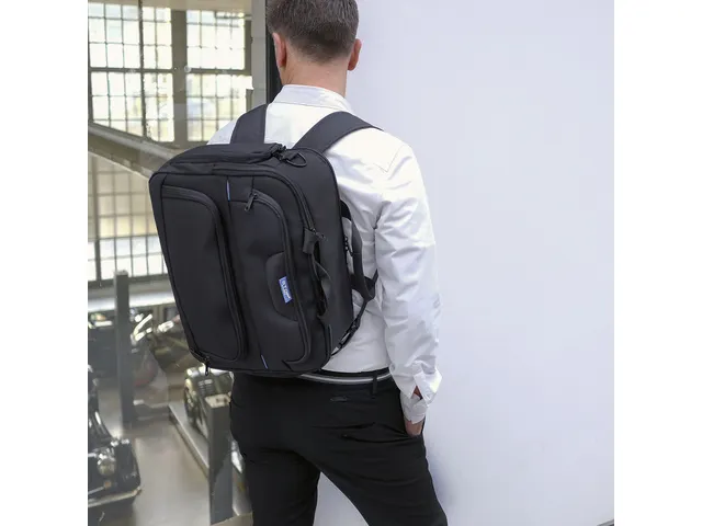 Laptoptas STOP Nias 3in1 zwart