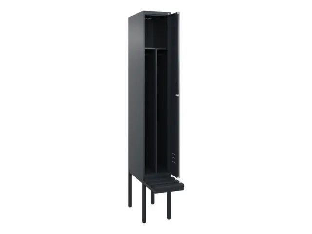locker voor scheiding van kleding,HxBxD 2120x300x815mm,1vak