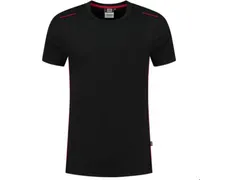 Tricorp 102703 T-shirt, zwart/rood, maat 3XL, per stuk