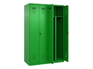 PBM-locker,HxBxD 1850x1200x500mm,4vak,vak B 300mm,draaigrendel - 1