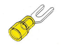 Kabelschoen Geel 5.3mm