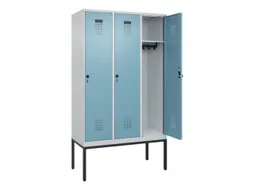 locker,HxBxD 2120x1200x500mm,3vak,vak B 400mm,draaigrendel