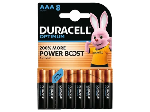Batterij Duracell Optimum AAA 8 stuks