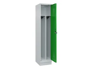 locker voor scheiding van kleding,HxBxD 1950x400x500mm,1vak - 1