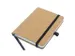 Carnet de notes Kangaro A6 liège ligné 96 feuille 80 gr blanc crème