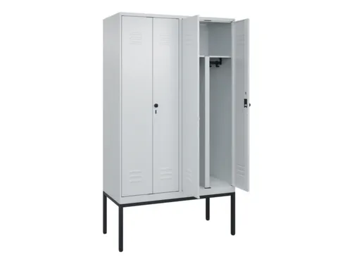 PBM-locker,HxBxD 2120x1200x500mm,4vak,vak B 300mm,draaigrendel