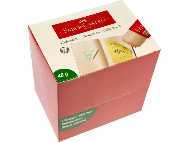 Lijmstift Faber-Castell 40 gram display a 12 stuks