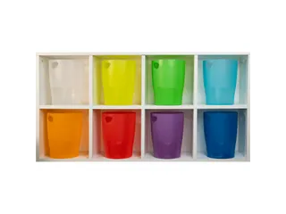 ECOBIN Papiermand 15 L violet transparant - 13