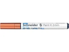 Metallic marker Schneider Paint-It 011 2mm koper metallic