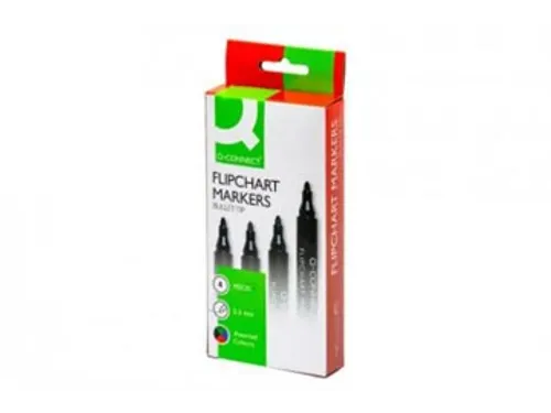 Flipchartmarker Ronde Punt 4 Stuks Assorti