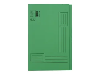 Vouwmap Quantore Folio ongelijke zijde 230gr groen - 3