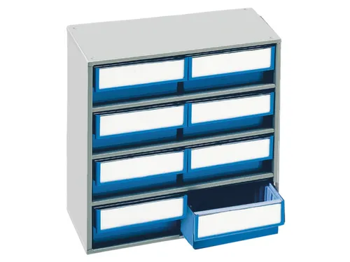 Bakkenunit Bxhxd 400X395X300Mm 8Bakken Blauw Behuizing Ral7035