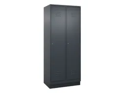 locker voor scheiding van kleding,HxBxD 1950x800x500mm,2vak