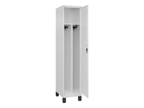 locker voor scheiding van kleding,HxBxD 1950x400x500mm,1vak