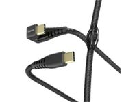 Oplaad-/gegevenskabel Gamer, USB-C - USB-C, 1,5 m, zwart