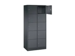 grootvolume-lockersysteem,HxBxD 1950x820x500mm,2x5vakken,cil.-slot