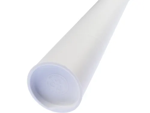 Verzendkoker Raadhuis A1 650x60mm rond wit krimp a 5 stuks