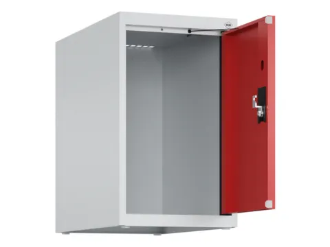 opzetkast,v. locker,1vak.,vak B 300mm,HxBxD 500x300x500mm,cilinderslot