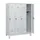 schoollocker,HxBxD 1630x1200x500mm,4vak,vak B 300mm,draaigrendel