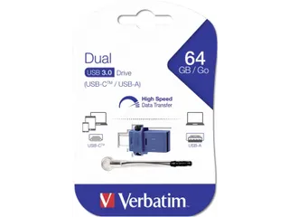 Dubbele USB Stick USB-C USB-A 64GB - 1