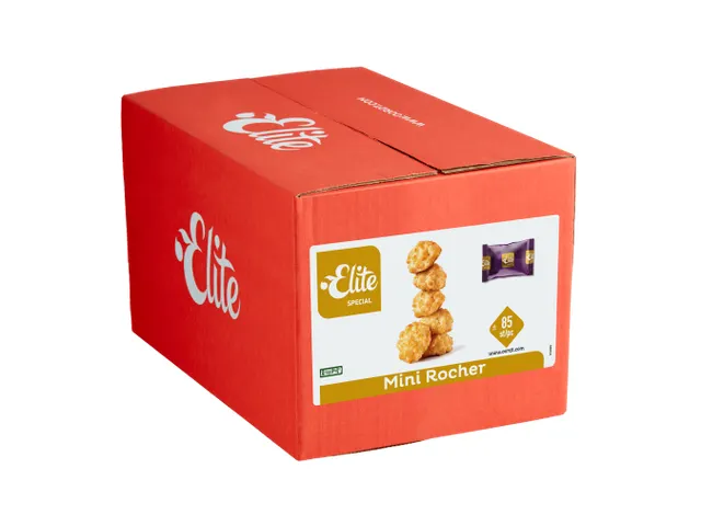 Koekjes Elite mini rocher kokosrotsje 85 stuks