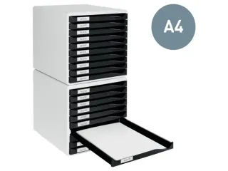 Ladenbox Leitz 5281 10 Laden Zwart - 3
