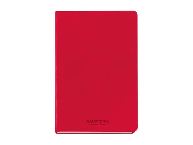 Carnet de notes Aurora Capri A5 192 pages ligné 80g rouge