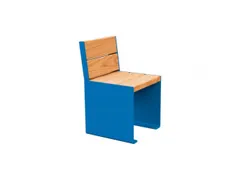 stoel,B 450mm,3latten,hout-zitting licht eikenhout,zitting H 450mm