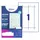 Tafelnaambord Avery L4796-20 210x60mm wit 20 stuks
