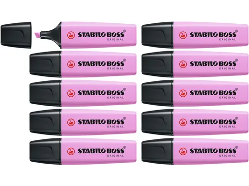 Markeerstift STABILO BOSS Original 70/158 pastel fris fuchsia