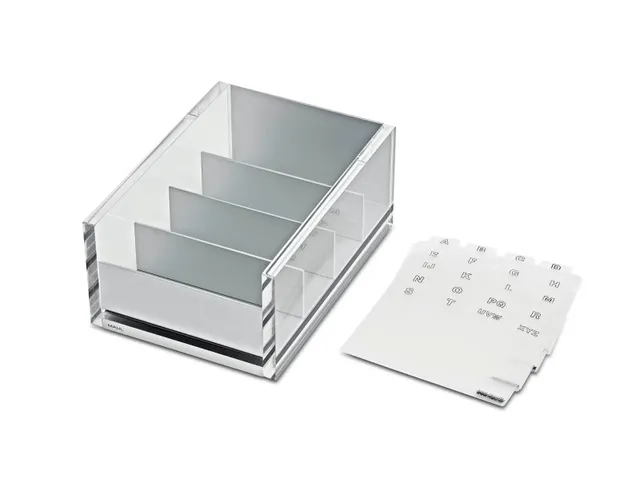 Porte-cartes de visite MAULacro Acryl Transparent