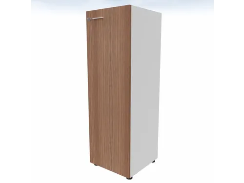 kantoorkast,HxBxD 1310x430x450mm,2xhouten vloer,3ordnerhoogte,romp wit
