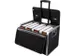 Valise pilote trolley Alassio Parma imitation cuir Noir