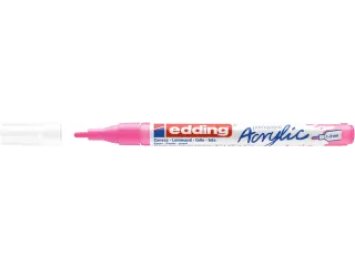 Acrylmarker edding e-5300 fijn elegant neon roze - 1