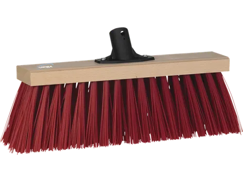 Classic 2517 bezem 35cm rood pvc mediu steelaansluiting