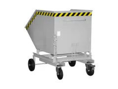 Kiepwagen,waterdicht,HxLxB 1290x1420x1340mm,1m³,draagverm. 300kg