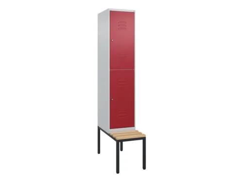 Dubbeldekse dekenkist,HxBxD 2120x400x815mm,1x2vak.,vak B 400mm