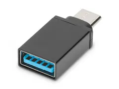 USB Type-C-adapter Type-C - A St/Bu 3A 5GB 3.0-versie Zwart