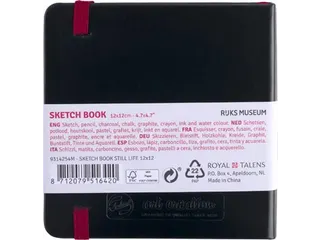 TAC schetsboek Stilleven 12x12cm - 7
