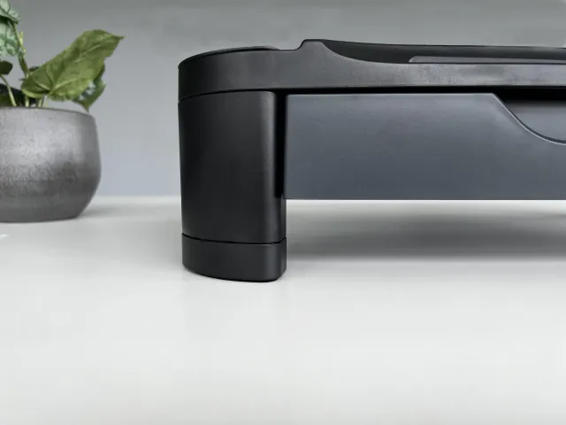 Monitorverhoger Tablet Houder 3 Hoogte Standen Opberglade Xlarge Zwart