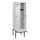 locker met bank,HxBxD 2120x600x815mm,2vak,vak B 300mm,draaigrendel