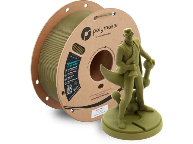 HT-PLA-GF 1,75mm legergroen 1kg Polymaker 3d filament