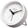 Wekker Nextime Small 9 cm wit