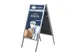 Europel A-Stoepbord A1 met Topbord 32mm profiel Aluminium