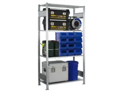 magazijnstelling,aanbouwveld,MULTIplus-Set,HxBxD 2000x1000x500mm