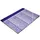 Ethnic elastomap met kleppen A4 blauw karton